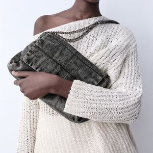 Zara Rocker shoulder flap bag